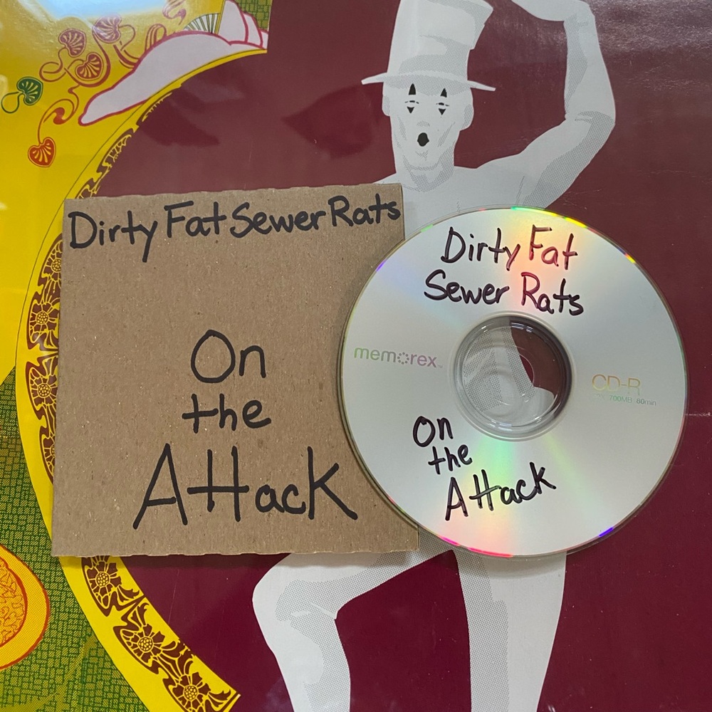SAN ANTONIO PUNK BAND “DIRTY FAT SEWER RATS” CD